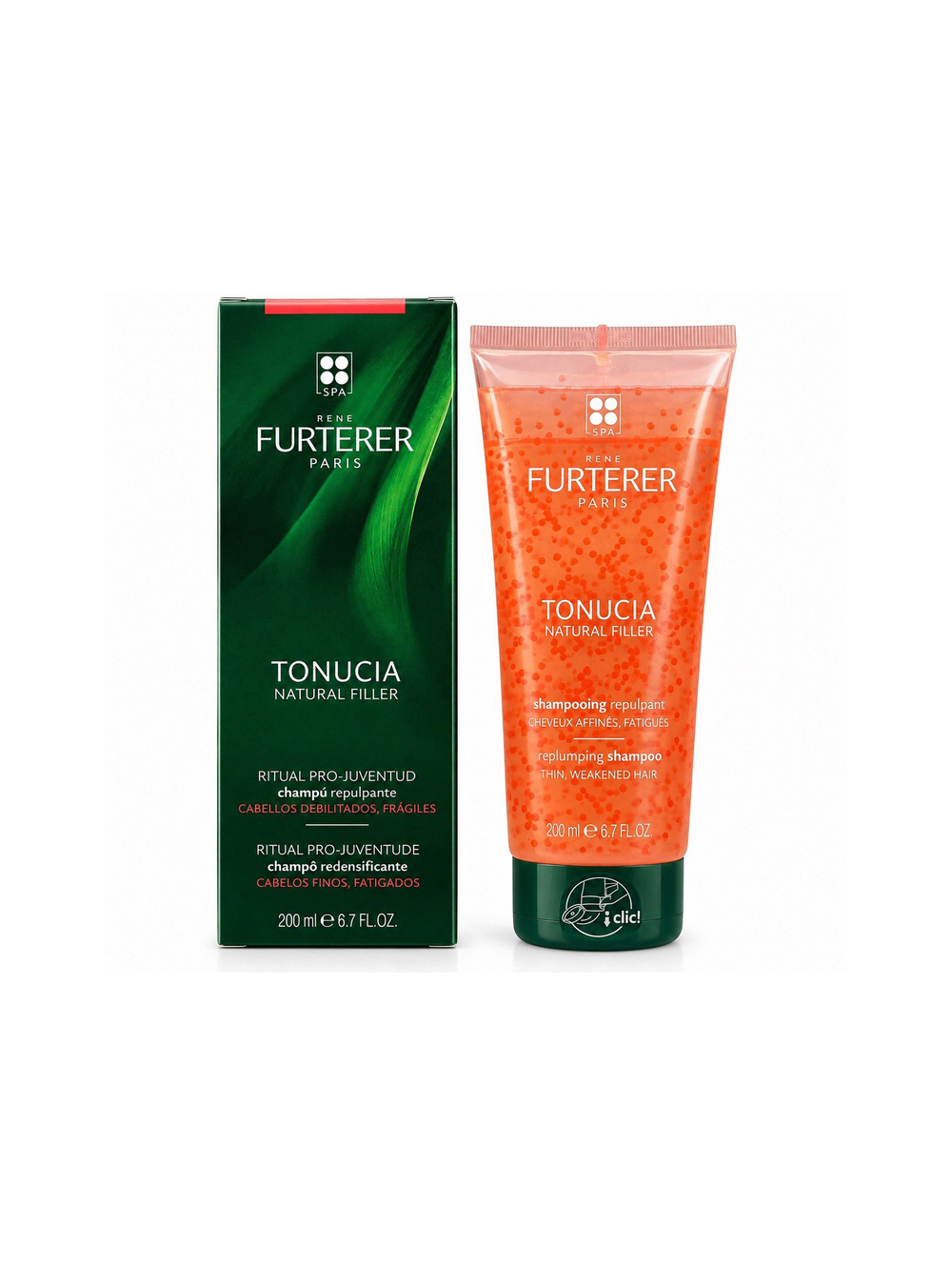 Rene Furterer Tonucia Natural Filler Replumping Shampoo 6.7 oz 200ml